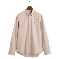 риза,с,дълъг,ръкав,дамски,ризи,мъжки,ризи,gant,slim,oxford,long,sleeve,shirt,beige,(warm,khaki)