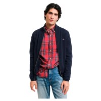 блуза,мъжки,пуловери,gant,superfine,lambswool,full,zip,sweater,dark,navy,melange,(blue)