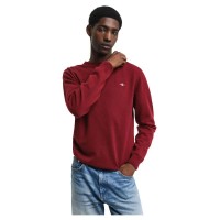 блуза,мъжки,пуловери,gant,superfine,lambswool,sweater,plumped,red,(red)