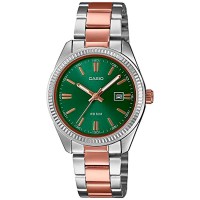 часовник,часовници,casio,ltp,1302prg,3ave,watch,silver,(green,gold)