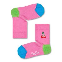 чорапи,детски,чорапи,happy,socks,cherry,embroidery,socks,multicolored,(pink)