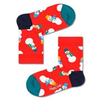 чорапи,детски,чорапи,happy,socks,snowman,socks,multicolored,(red)