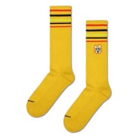 чорапи,мъжки,чорапи,hs,by,happy,socks,bear,with,monthse,crew,socks,dark,yearsellow,(yellow)