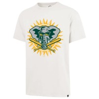 тениска,мъжки,тениски,47,mlb,oakland,athletics,graphic,drop,shoulder,short,sleeve,t,shirt,white,(sandstone)