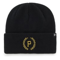 шапка,всички,шапки,47,mlb,pittsburgh,pirates,sky,high,beanie,black,(black)