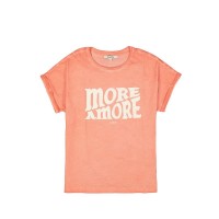 тениска,дамски,тениски,garcia,b50001,short,sleeve,t,shirt,peach,sorbet,(orange)