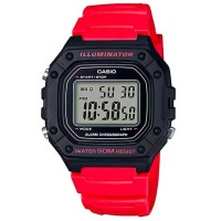 часовник,часовници,casio,w,218h,4b,watch,red,(black)