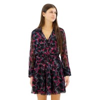 рокля,дамски,поли,и,рокли,pepe,jeans,ada,long,sleeve,short,dress,black