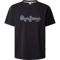 тениска,мъжки,тениски,pepe,jeans,dorian,short,sleeve,t,shirt,black,(black)
