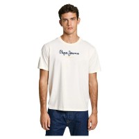 тениска,мъжки,тениски,pepe,jeans,eggo,n,short,sleeve,t,shirt,antique,white,(white)