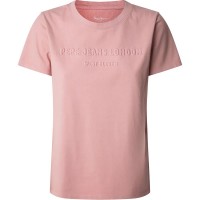 тениска,дамски,тениски,pepe,jeans,loretta,short,sleeve,t,shirt,pink