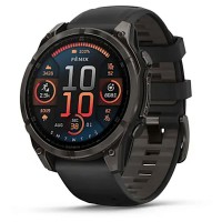 часовници,garmin,reloj,fenix,8,47,mm,amoled,sapphire,black,carbon,gray,dlc,titanium,(black)