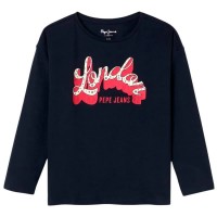 тениска,мъжки,тениски,дамски,тениски,pepe,jeans,tassie,long,sleeve,t,shirt,blue,(dulwich,blue)