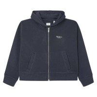 блуза,детски,блузи,pepe,jeans,vicky,full,zip,sweatshirt,blue,(dulwich,blue)