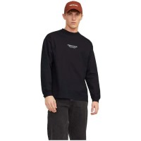 суичър,мъжки,пуловери,jack,&,jones,12251775,hoodie,black,(black)