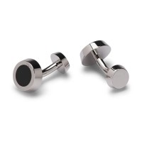 бижутерия,boss,b,simony,10250792,cufflinks,silver,(black)