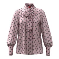 риза,с,дълъг,ръкав,дамски,блузи,дамски,ризи,hugo,edunia,1,long,sleeve,shirt,open,miscellaneous,(pink)