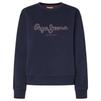 блуза,дамски,блузи,pepe,jeans,pl581460,sweatshirt,blue,(dulwich,blue)