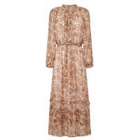 рокля,дамски,поли,и,рокли,pepe,jeans,pl953597,long,sleeve,long,dress,brown,(ecru,white)