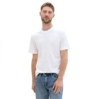 тениска,мъжки,тениски,tom,tailor,1044882,triplepack,short,sleeve,t,shirt,white