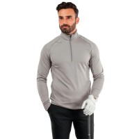 блуза,мъжки,пуловери,galvin,green,drake,half,zip,sweatshirt,grey,(sharkskin)