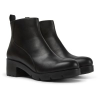 дамски,боти,дамски,високи,обувки,за,ходене,camper,wanda,booties,black,(black)