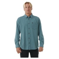 риза,с,дълъг,ръкав,мъжки,ризи,rip,curl,classic,surf,washed,long,sleeve,shirt,bluestone,(blue)
