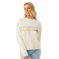 блуза,дамски,блузи,rip,curl,hoffman,relaxed,sweatshirt,bone,(beige,white)