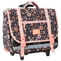 раница,раници,rip,curl,wheeled,satchel,17l,mixed,backpack,black,(peach)