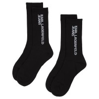 чорапи,мъжки,чорапи,karl,lagerfeld,a1m47050,socks,2,pairs,black