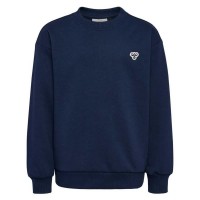 блуза,детски,блузи,hummel,loose,bee,sweatshirt,dress,blues,(blue)