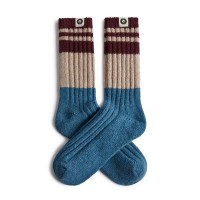 чорапи,мъжки,чорапи,jimmy,lion,premium,winter,rec,crew,socks,beige,dark,red,(blue)