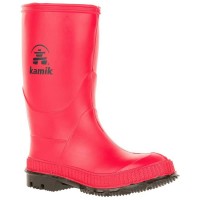юношески,обувки,детски,боти,kamik,stomp,youth,rain,boots,red,(red,red)