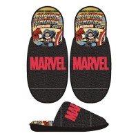 пантофи,мъжки,пантофи,cerdá,open,marvel,slippers,black