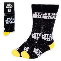 чорапи,мъжки,чорапи,дамски,чорапи,cerdá,star,wars,socks,black,(black)