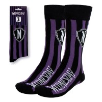 чорапи,мъжки,чорапи,cerdá,wednesday,socks,black,lilac,white,(black)