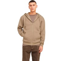 блуза,мъжки,пуловери,jack,&,jones,bradley,full,zip,sweatshirt,coriander,(beige)