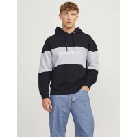 суичър,мъжки,пуловери,jack,&,jones,legacy,blocking,hoodie,black,blocking,(black)