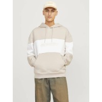 суичър,мъжки,пуловери,jack,&,jones,legacy,blocking,hoodie,moonbeam,blocking,(grey)
