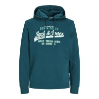 суичър,мъжки,пуловери,jack,&,jones,logo,2,col,hoodie,deep,teal,(green)