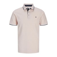 мъжки,блузи,с,яка,jack,&,jones,paulos,short,sleeve,polo,peach,parfait,play,(beige)