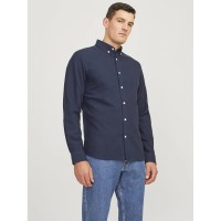 риза,с,дълъг,ръкав,мъжки,ризи,jj,rebel,oscar,long,sleeve,shirt,navy,blazer,(blue)