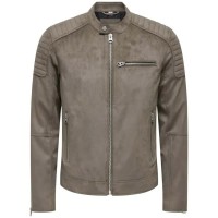 яке,мъжки,якета,only,&,sons,gus,faux,racer,leather,jacket,falcon,(brown)