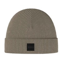 шапка,всички,шапки,boss,fabiano,beanie,open,brown