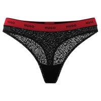 дамско,бельо,дамски,бикини,и,танкини,hugo,50535274,thong,black,(black)