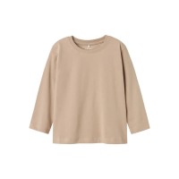тениска,детски,тениски,name,it,vobbo,nreg,mini,long,sleeve,t,shirt,pure,cashmere,(beige)