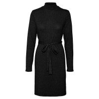 рокля,дамски,поли,и,рокли,vero,moda,bella,petite,long,sleeve,dress,black,(black,melange)