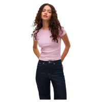 тениска,дамски,тениски,vero,moda,chloe,short,sleeve,t,shirt,roseate,spoonbill,(pink)