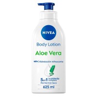 козметика,за,овлажняване,nivea,aloe,vera,625ml,body,lotion,clear