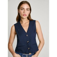 елек,дамски,сака,pepe,jeans,diana,waistcoat,dulwich,blue,(blue)